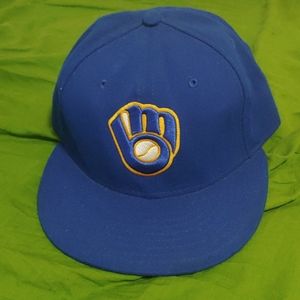 A Milwaukee Brewers Baseball cap